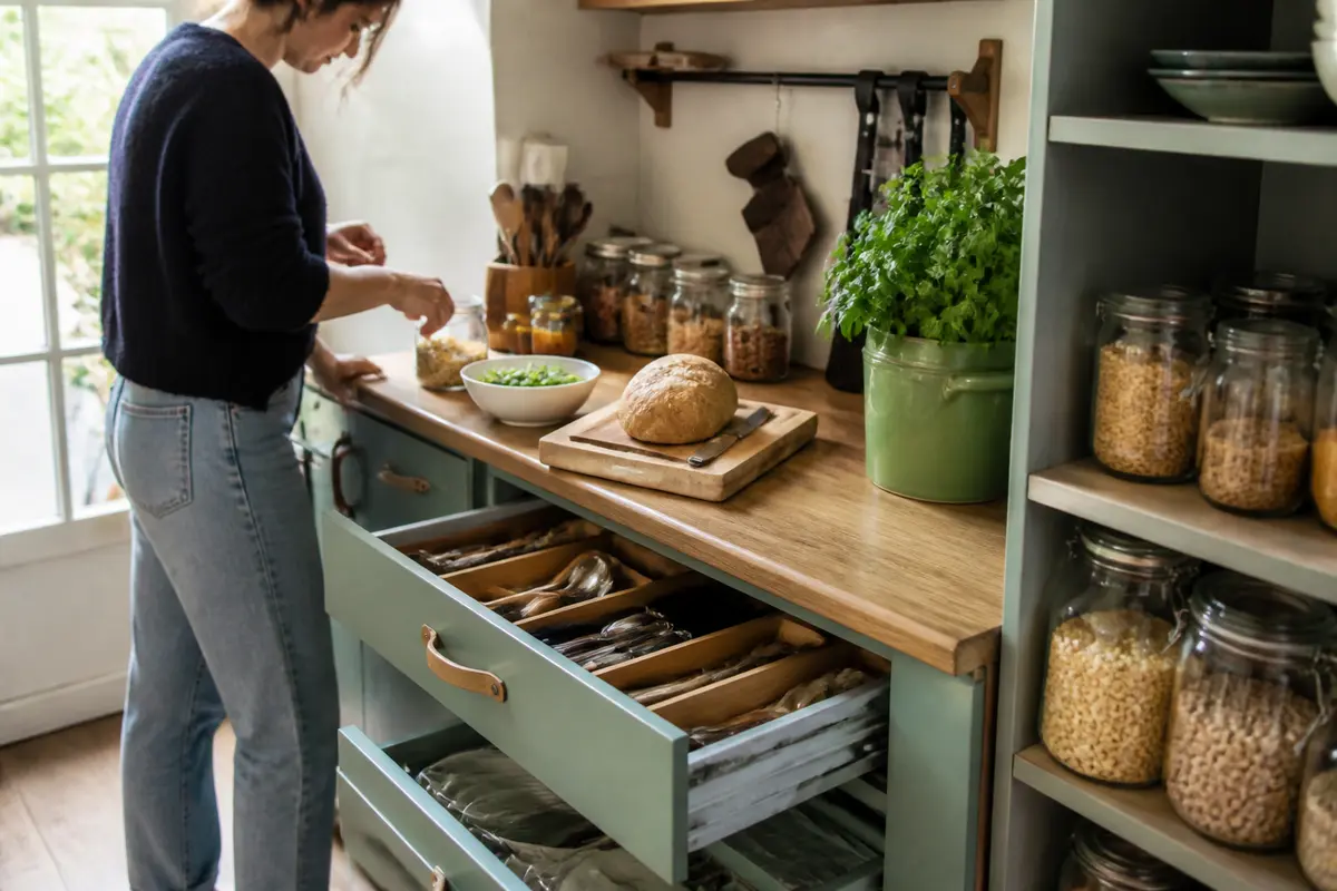 Comment ranger son plan de travail cuisine : 5 astuces clés !