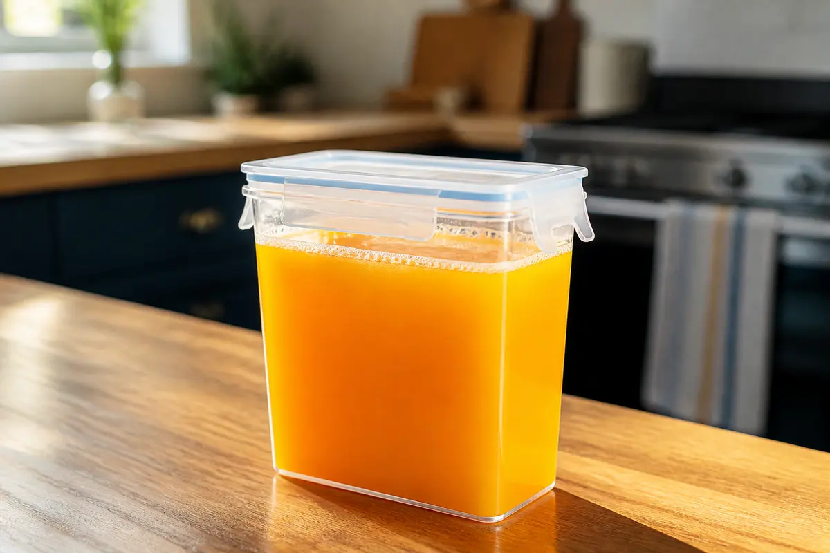 Conservation du jus d’orange frais : Combien de temps et astuces ?